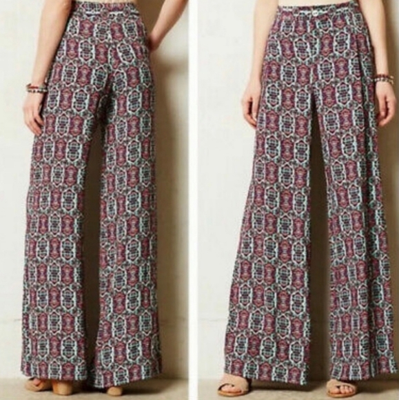 Anthropologie Pants - Anthropologie elevenses southshore wide leg pants